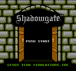 Shadowgate: Title